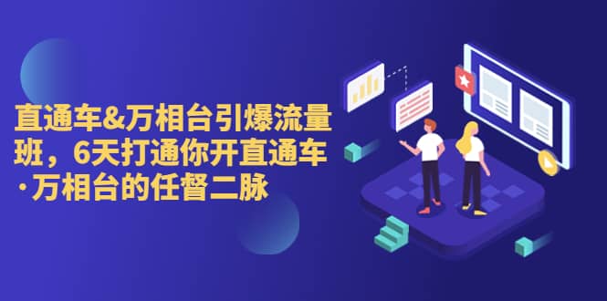 直通车+万相台引爆流量班，6天打通你开直通车・万相台的任督 二脉