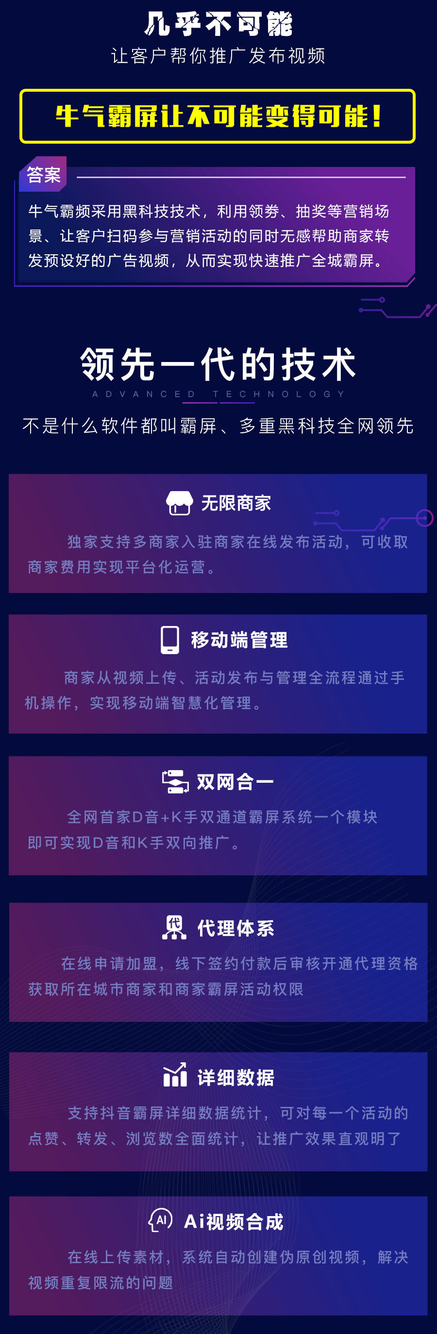 牛气霸屏 V3.4.0 – OEM多开SAAS平台版 修复大转盘抽奖次数限制问题
