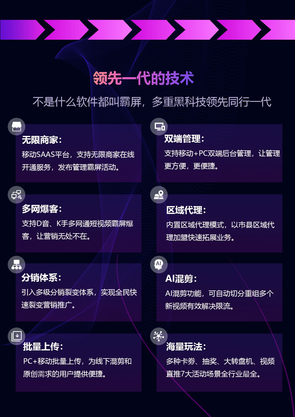 牛气霸屏 V-3.5.6 OEM多开SAAS平台版